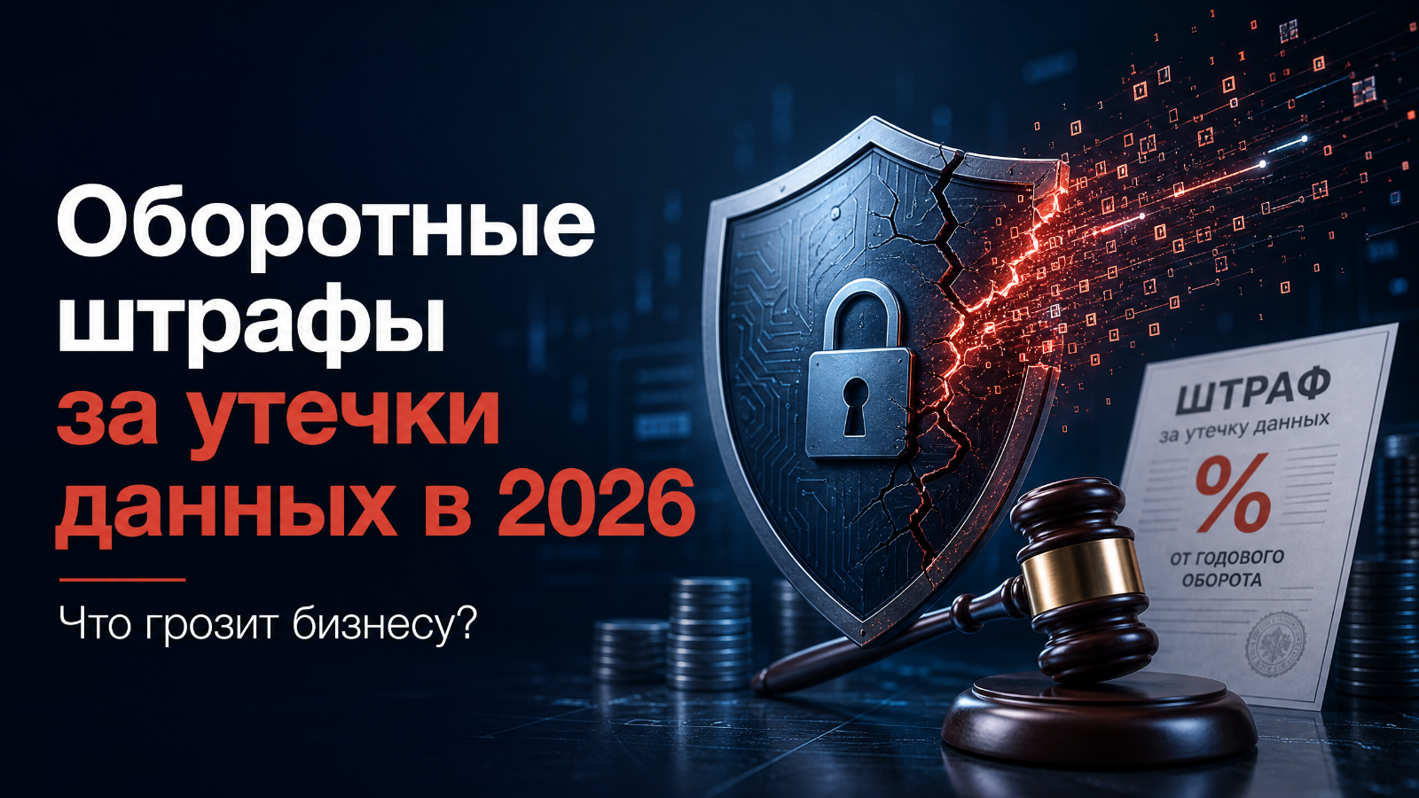 Оборотные штрафы за утечки данных в 2026: что грозит бизнесу