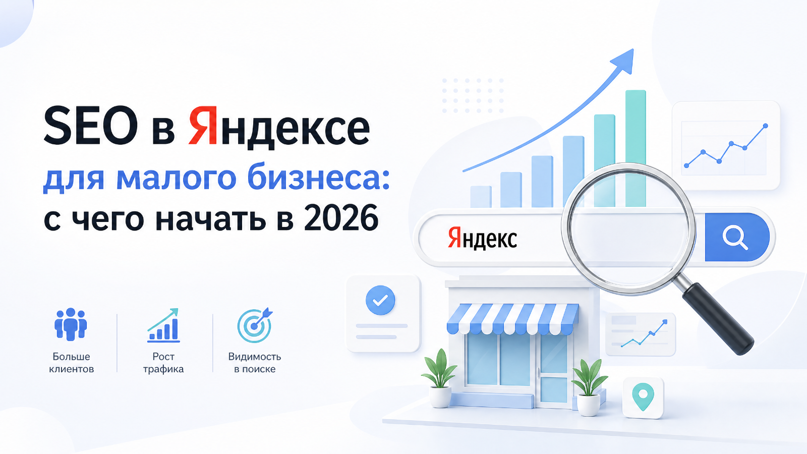 SEO в Яндексе для малого бизнеса: с чего начать в 2026